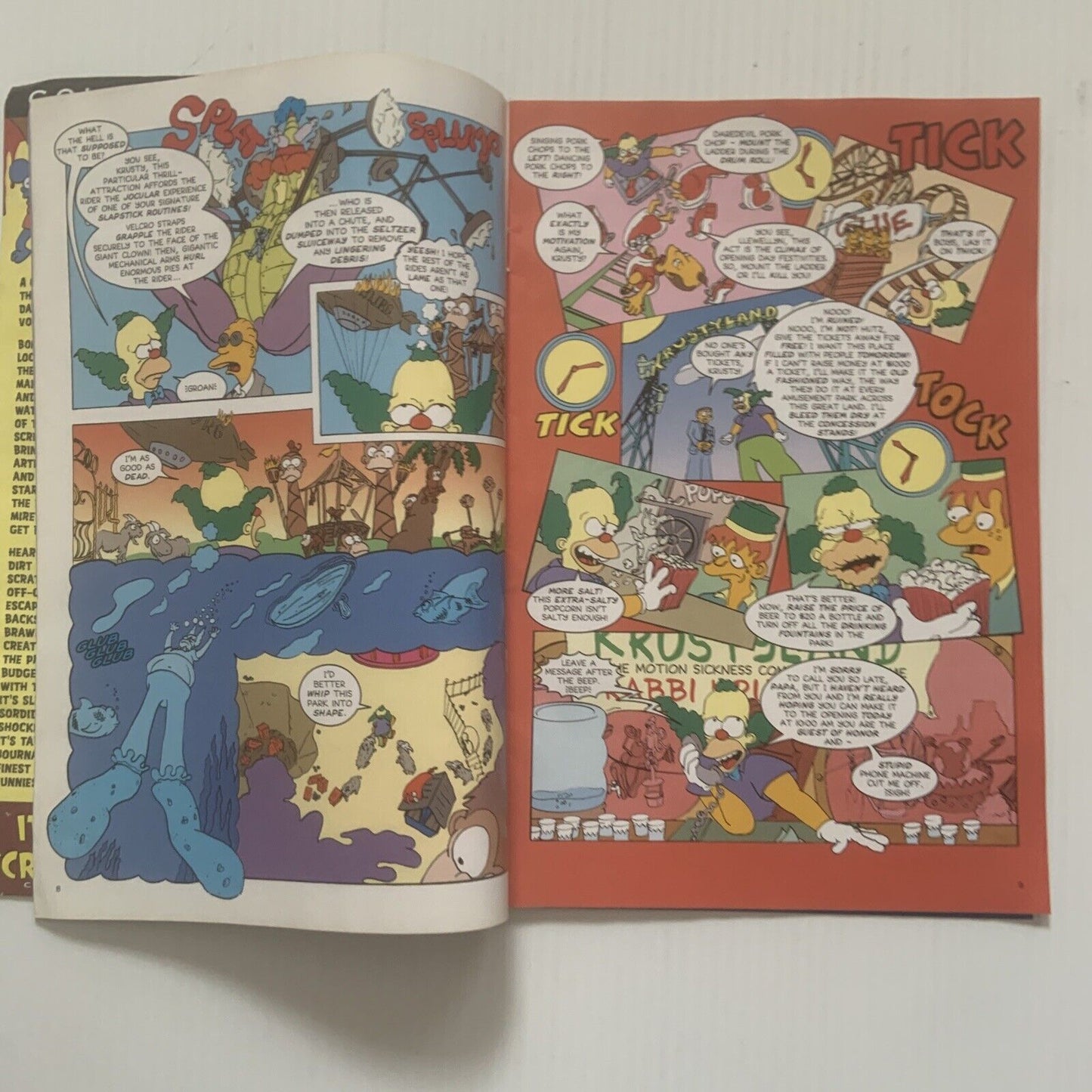 BONGO KRUSTY Comics #2 The Simpsons Otter Press Comics Collectors Edition 2006