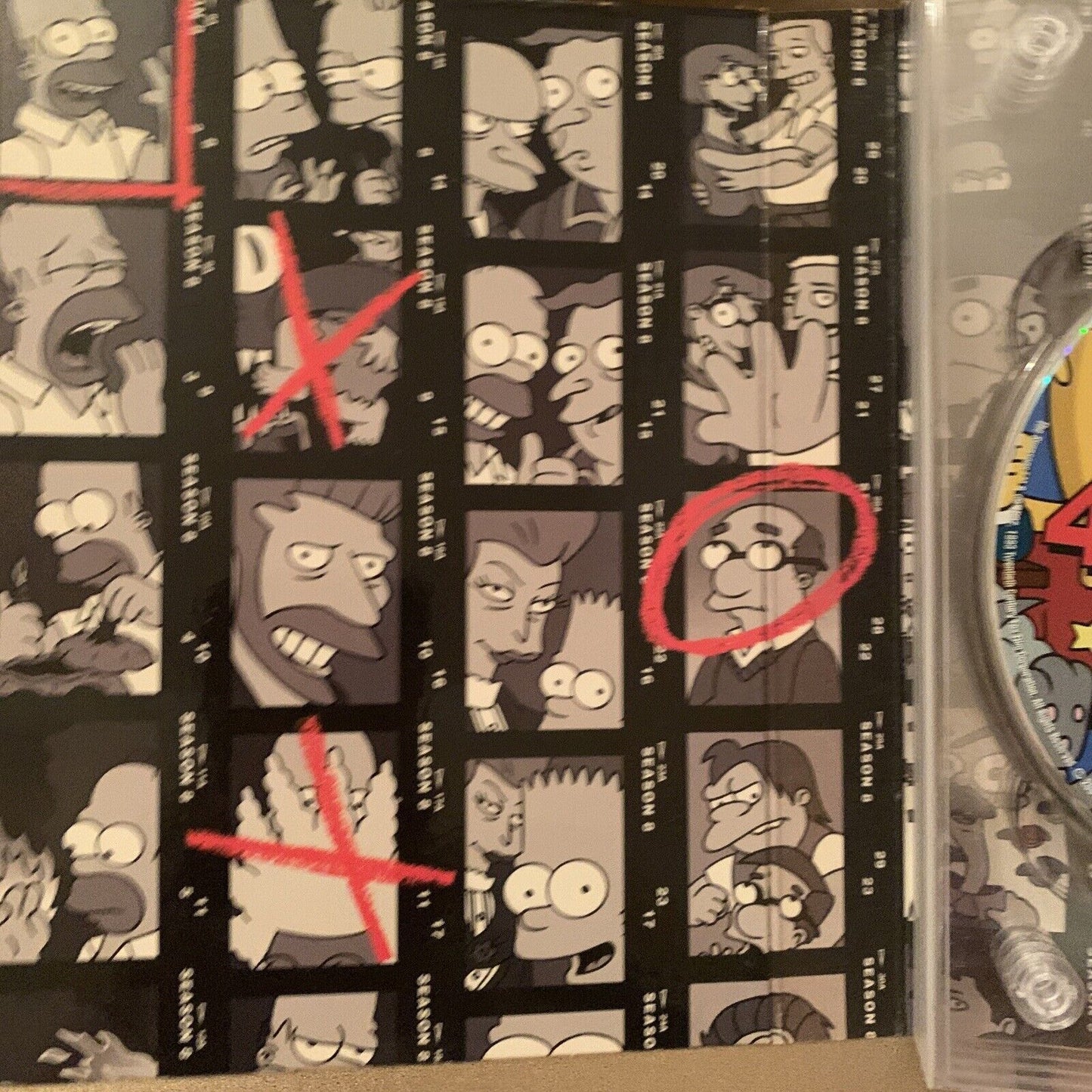 DVD set The Simpsons Collector's Edition Season 8 Eighth Flip Case 4 Disc Set