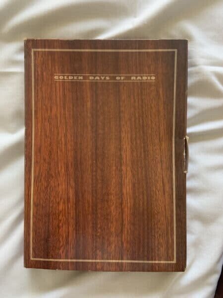 Golden Days Of Radio 1991 Box Set Australia Post Book Cassette Stamp Pack Stamps