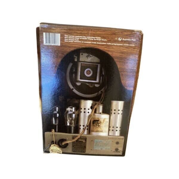 Golden Days Of Radio 1991 Box Set Australia Post Book Cassette Stamp Pack Stamps