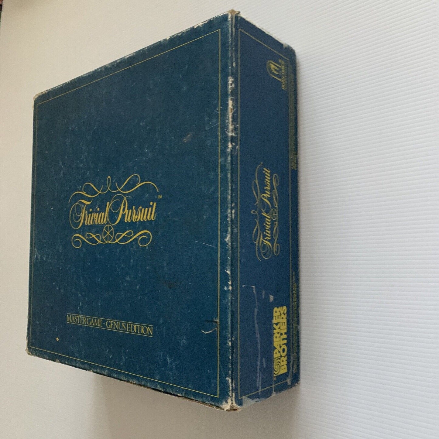 TRIVIAL PURSUIT Mastergame Genius Edition Parker Brothers Board Game Cards