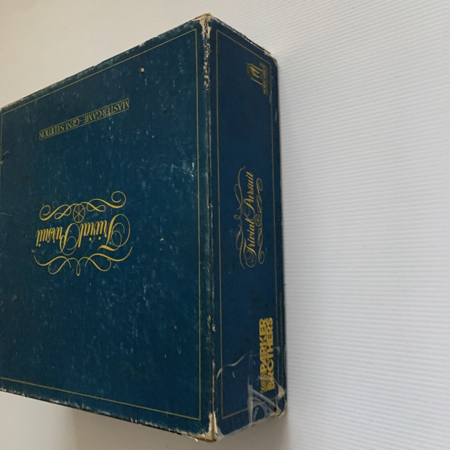 TRIVIAL PURSUIT Mastergame Genius Edition Parker Brothers Board Game Cards