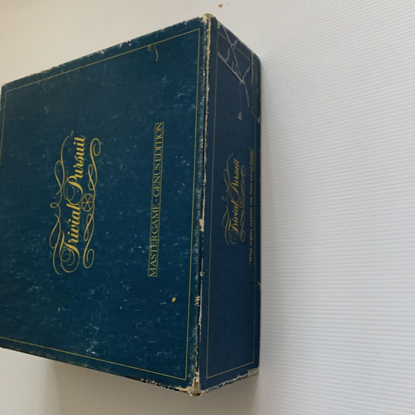 TRIVIAL PURSUIT Mastergame Genius Edition Parker Brothers Board Game Cards