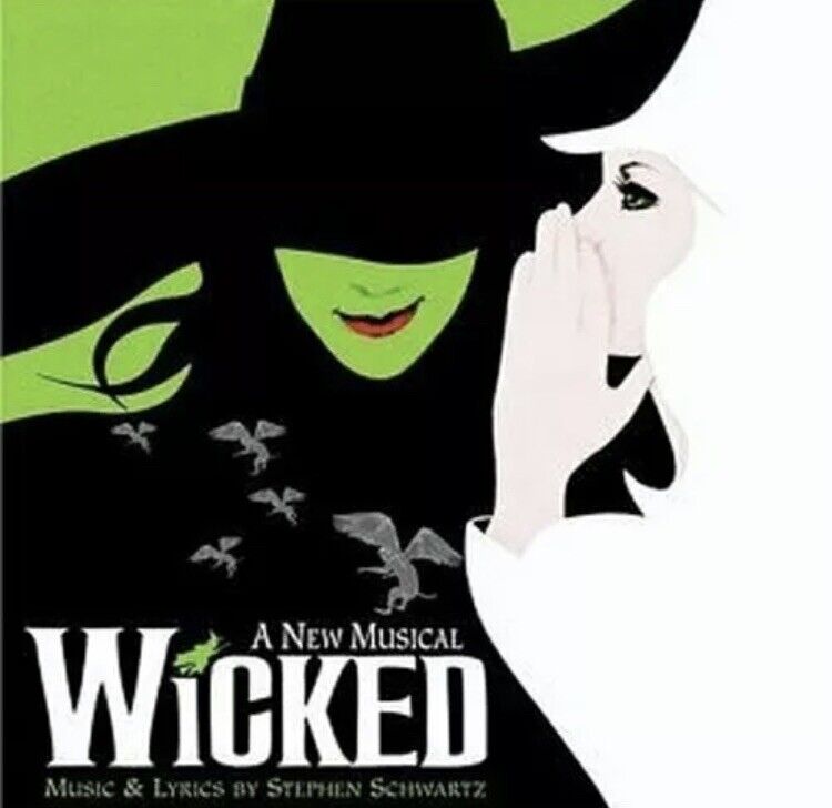 CD WICKED A New Musical Soundtrack Original Broadway Cast Music Album EUC