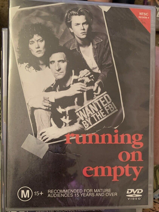 DVD RUNNING ON EMPTY River Phoenix Christine Lanti Movie 1988 Sealed NEW