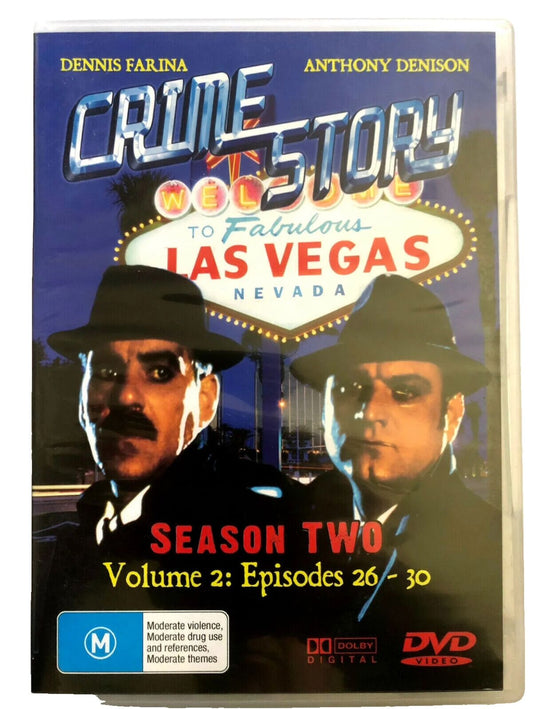 DVD CRIME STORY Las Vegas Volume 2 Episodes 30 DVD Series R ALL Sealed NEW