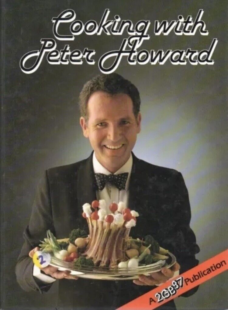 Cookbook COOKING WITH PETER HOWARD Ring Bound In HC 1983 Recipes