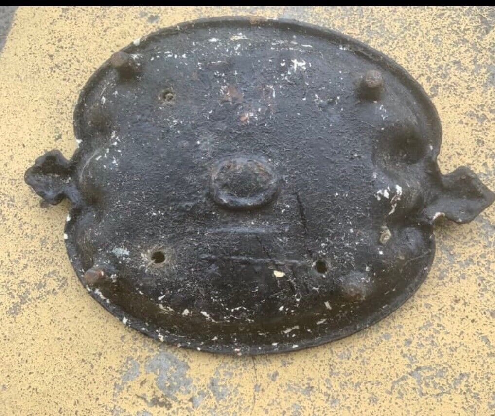 Antique black cast iron boot scraper ornamental provincial VICTORIANA federation