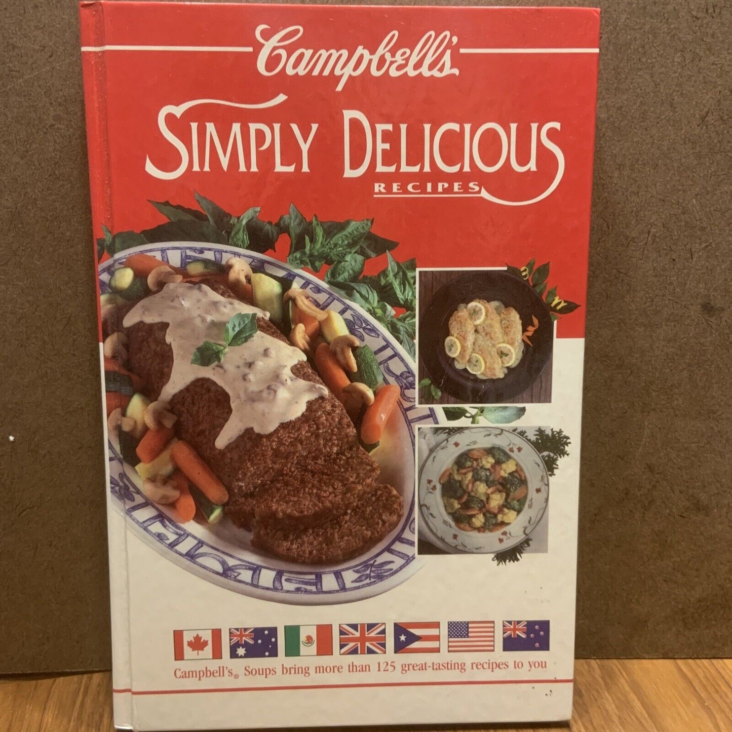 Cookbook Campbells Simply Delicious Recipes Campbells Soups HC 1992 Recipes