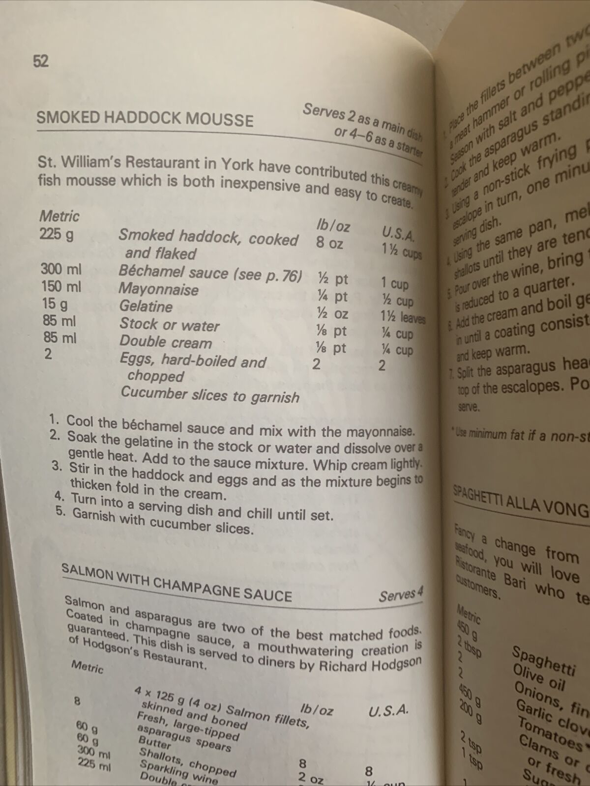 Cookbook 1984 The Creative Hostess York & Harrogate Slim HC Recipes Vintage