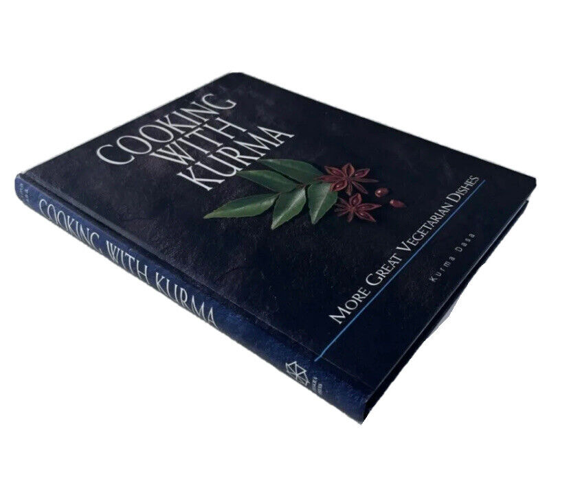 Cookbook COOKING WITH KURMA More Great Vegetarian Dishes by Kurma Dasa HC 1998