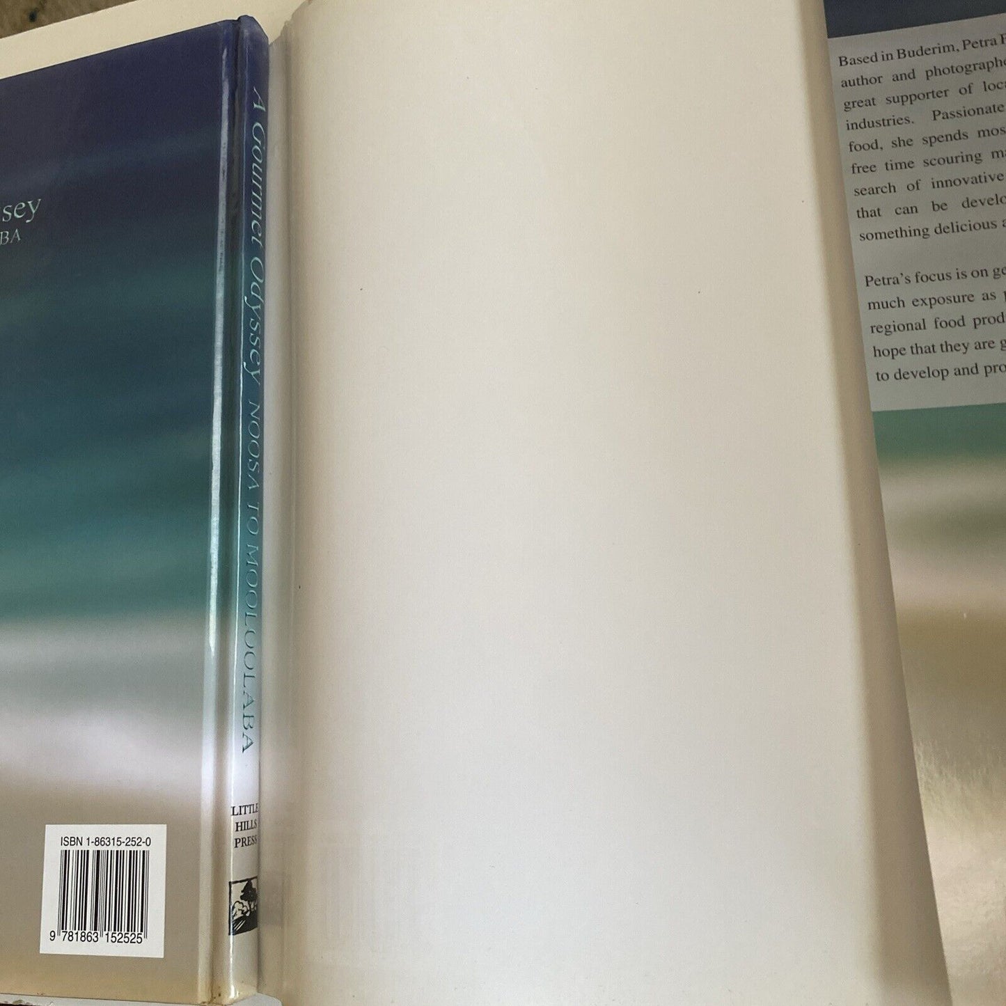 Cookbook A GOURMET ODYSSEY Noosa to Mooloolaba Petra Frieser LG HC 2005 Recipes