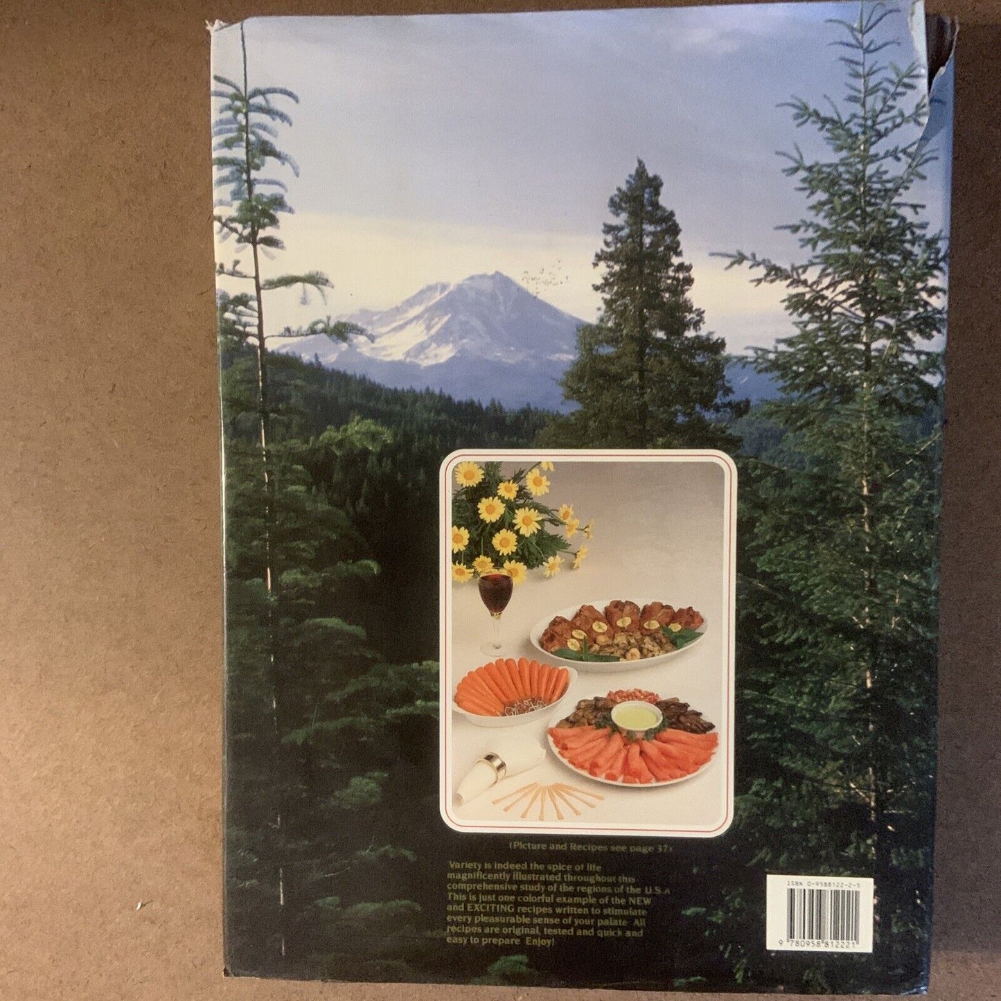 Cookbook AMERICA The Majestic Pictorial HC DJ 1981 1st Edition LARGE Recipe Book