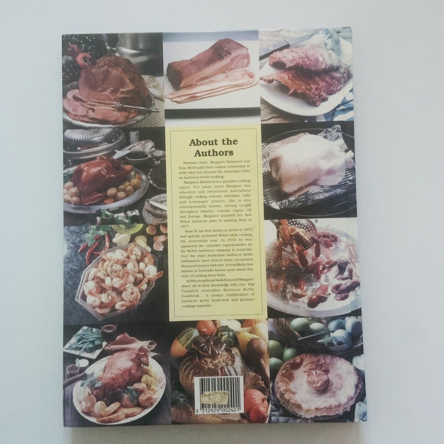 Cookbook 1994 WEBER The Complete Australian Barbecue Kettle BBQ HC Recipes 7th