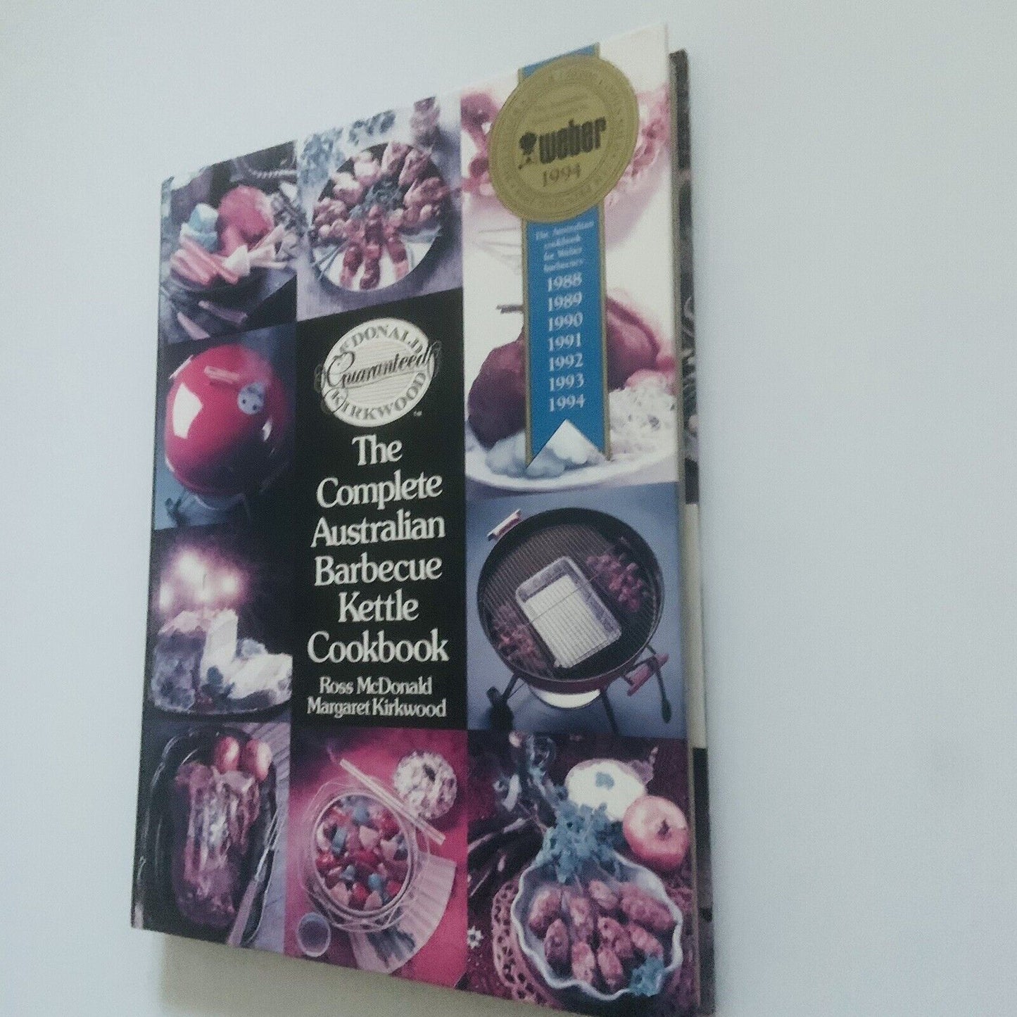 Cookbook 1994 WEBER The Complete Australian Barbecue Kettle BBQ HC Recipes 7th