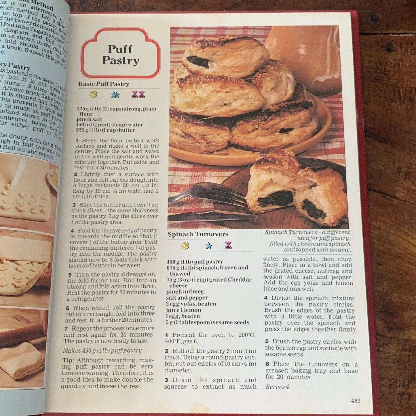 Cookbook Encyclopaedia of Creative Cookery Vol 06 Sweet & Savoury Pastry HC 1980