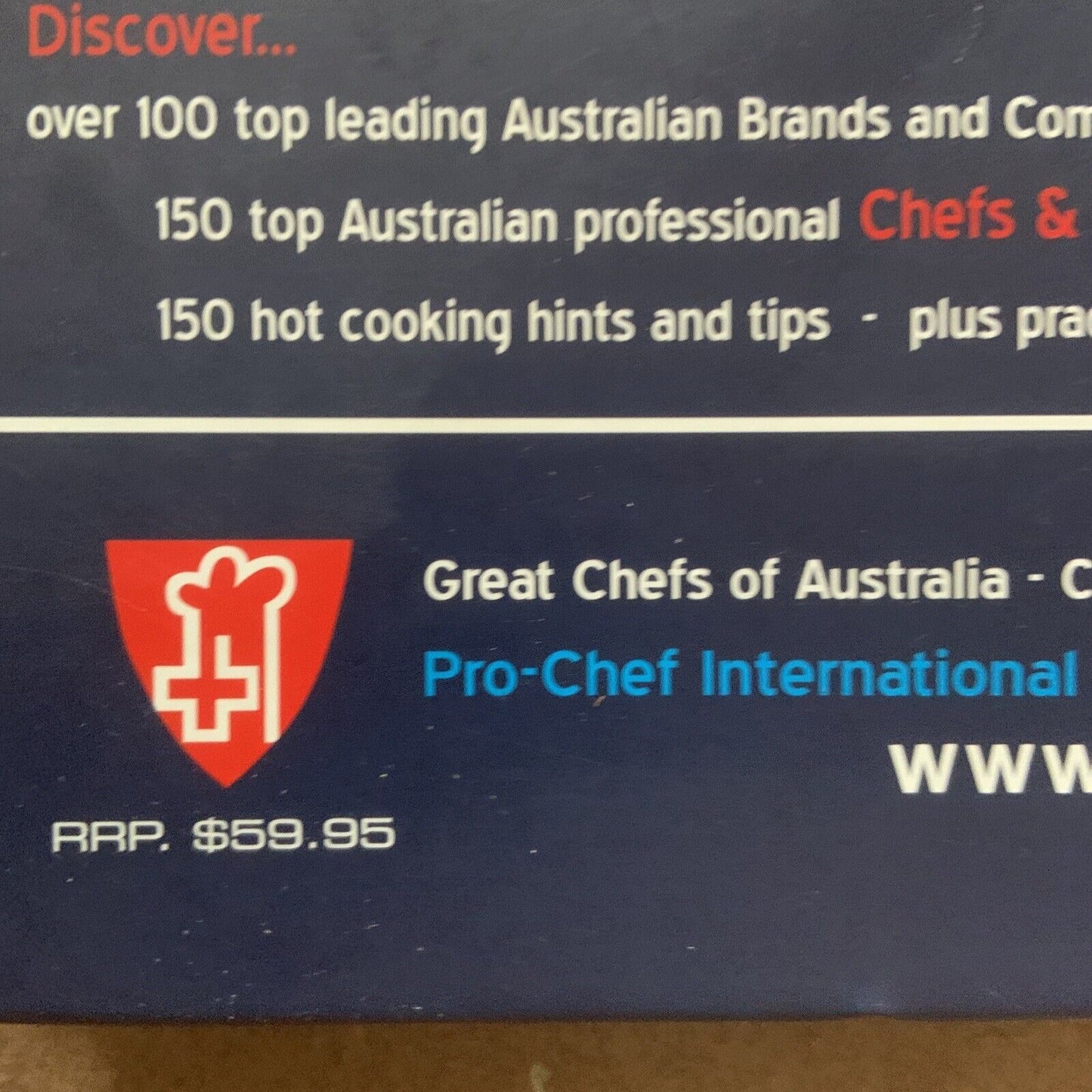 Cookbook GREAT CHEFS of Australia Mussak James Coffee Table Pictorial 2010 HC