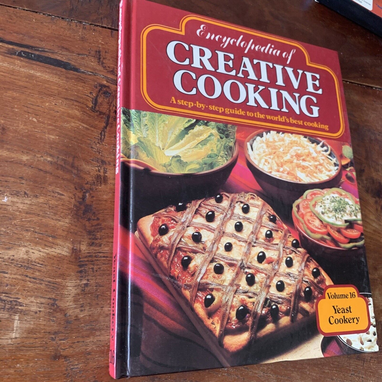 Cookbook Encyclopaedia of Creative Cookery Vol 16 Yeast Cookery Recipes HC 1980