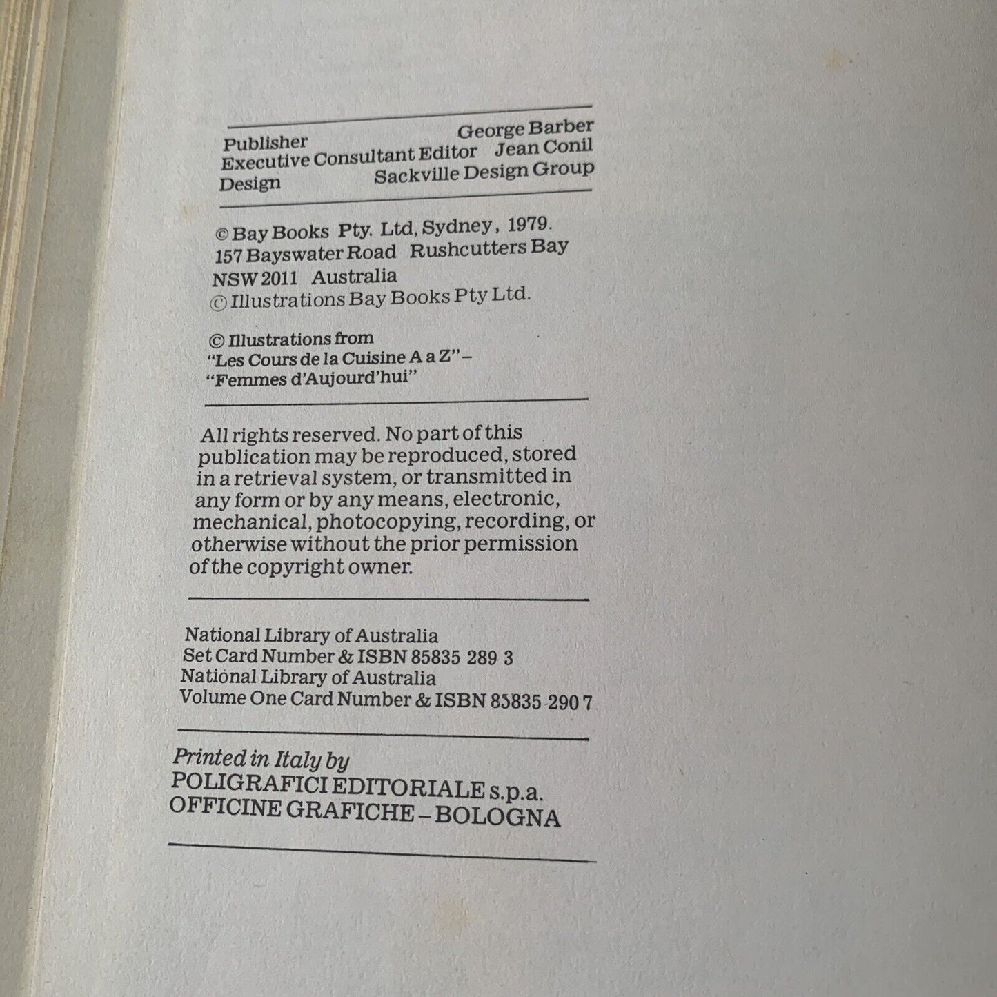 Cookbook Encyclopaedia of Creative Cookery Vol 16 Yeast Cookery Recipes HC 1980