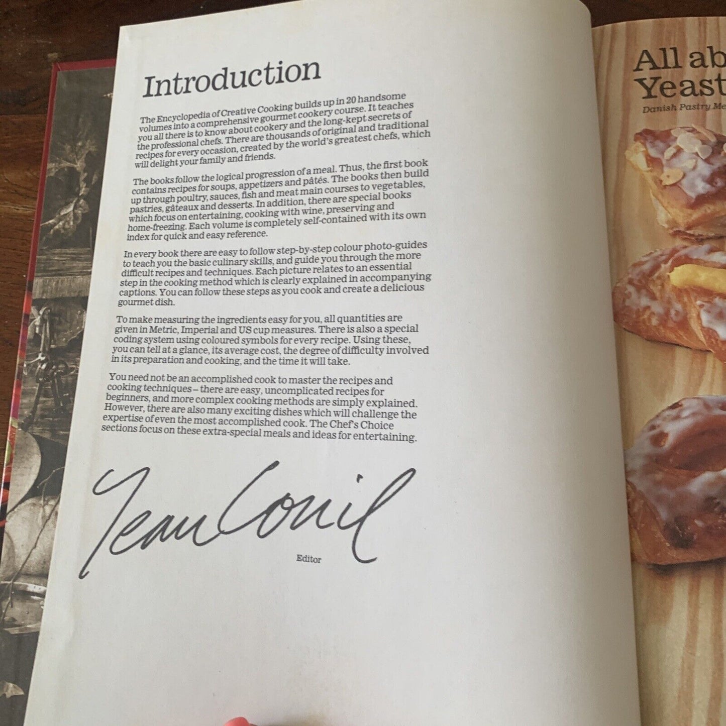 Cookbook Encyclopaedia of Creative Cookery Vol 16 Yeast Cookery Recipes HC 1980
