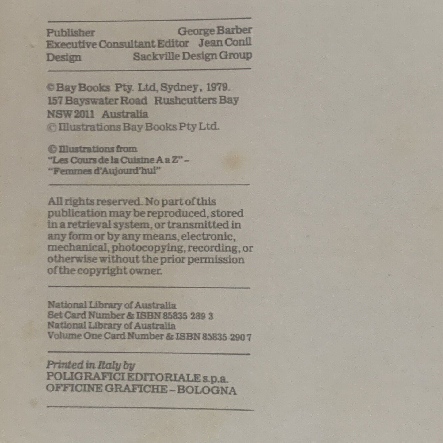 Cookbook Encyclopaedia of Creative Cookery Vol 07 Beef And Veal Recipes HC 1980