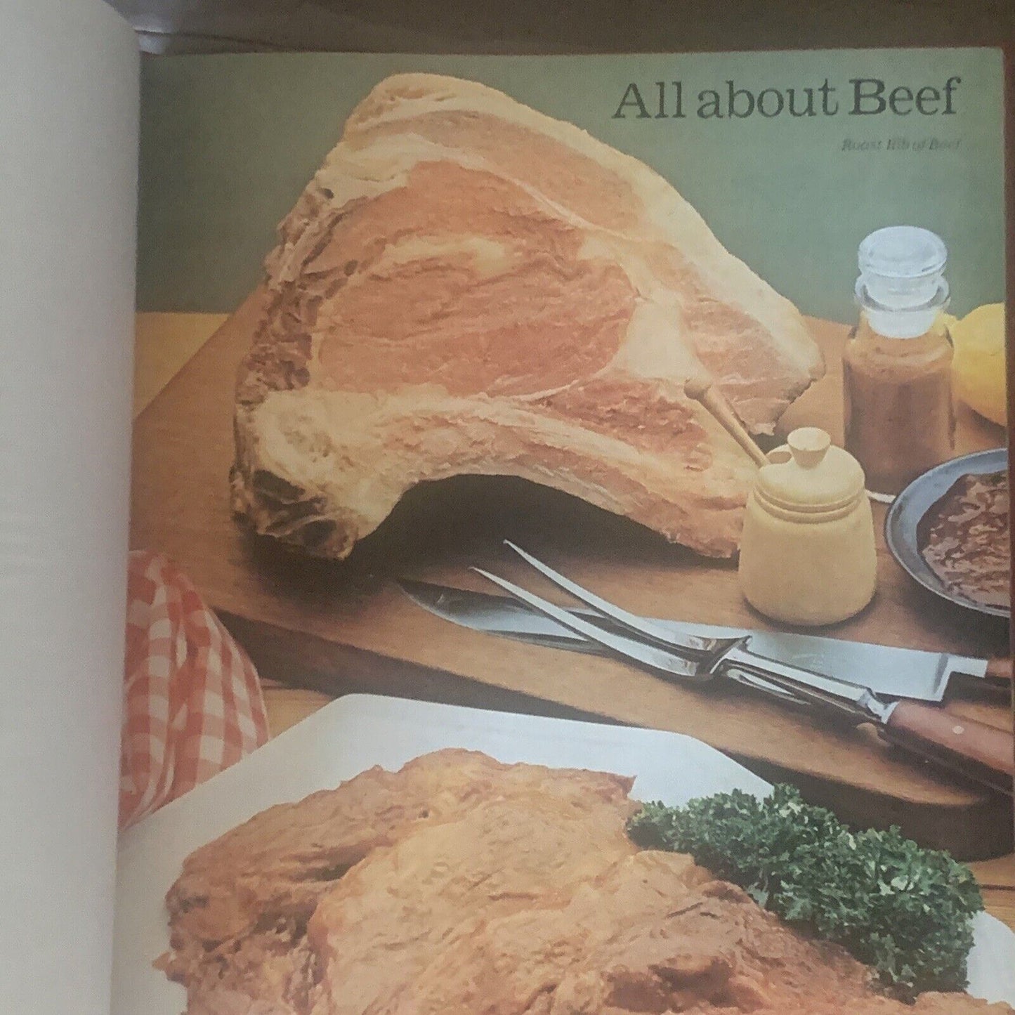 Cookbook Encyclopaedia of Creative Cookery Vol 07 Beef And Veal Recipes HC 1980