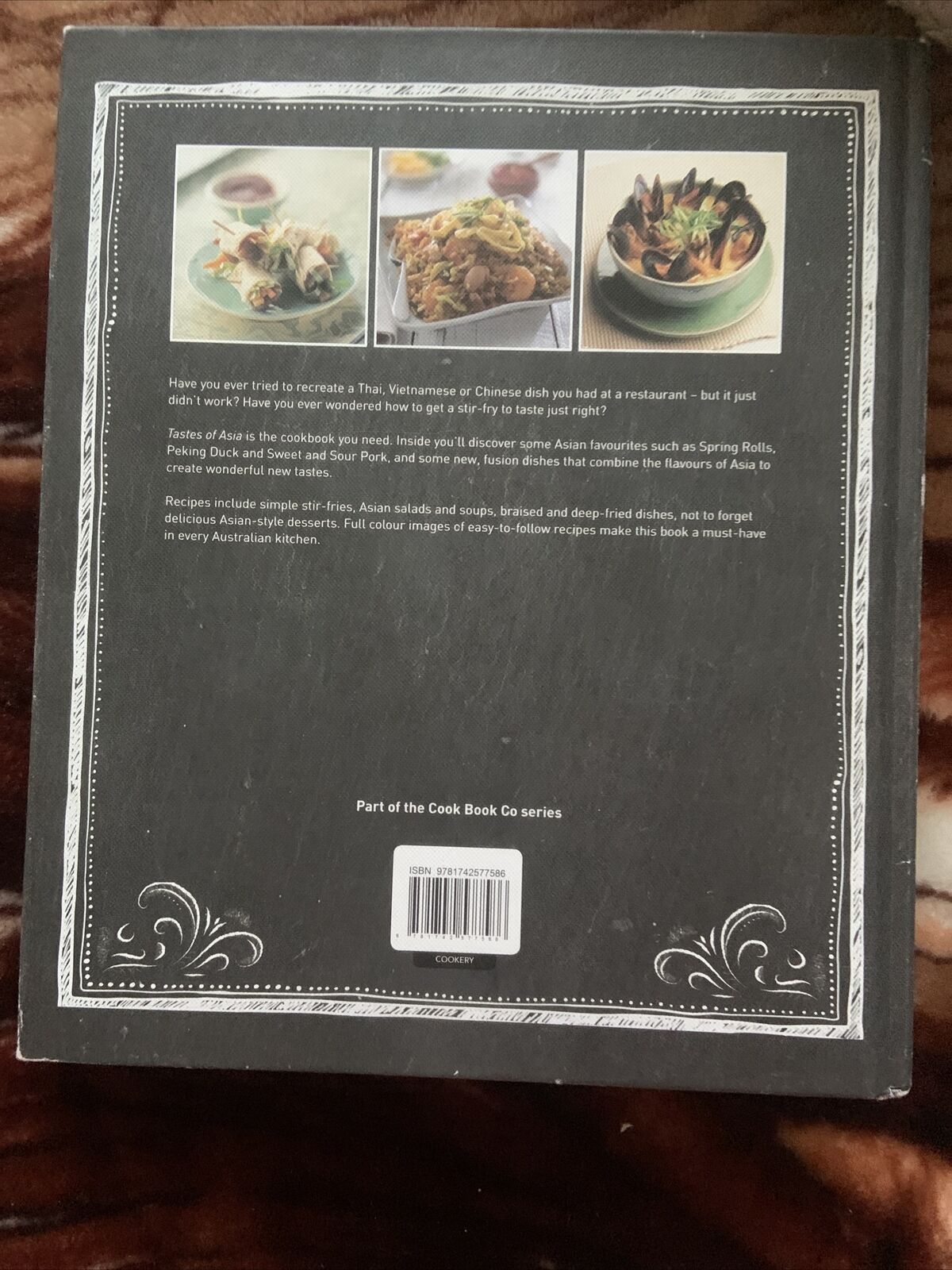 TASES OF ASIA 2015 Recipes Entertaining Large HC Cook Book Co Recipe Collection