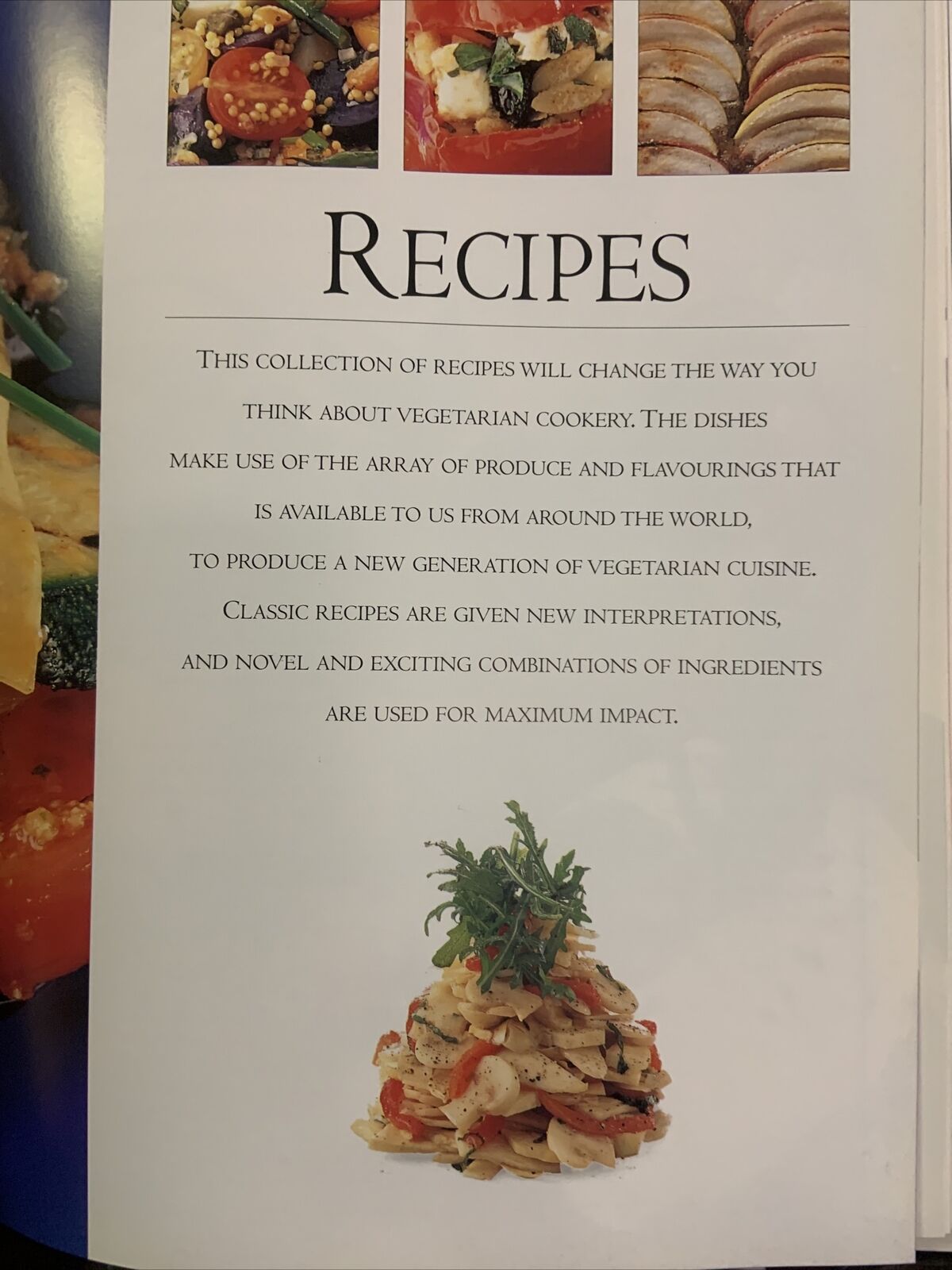 Cookbook PAUL GAYLER VEGETARIAN Large HC DJ 1999 Recipes Fresh Food