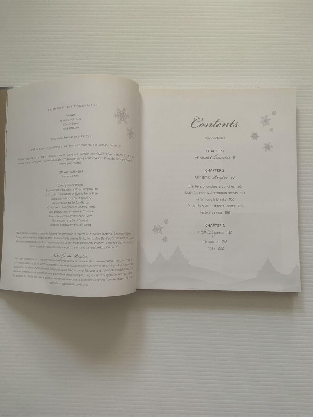 Cookbook ULTIMATE CHRISTMAS Recipes Festive Crafts For The Perfect Xmas HC 2008