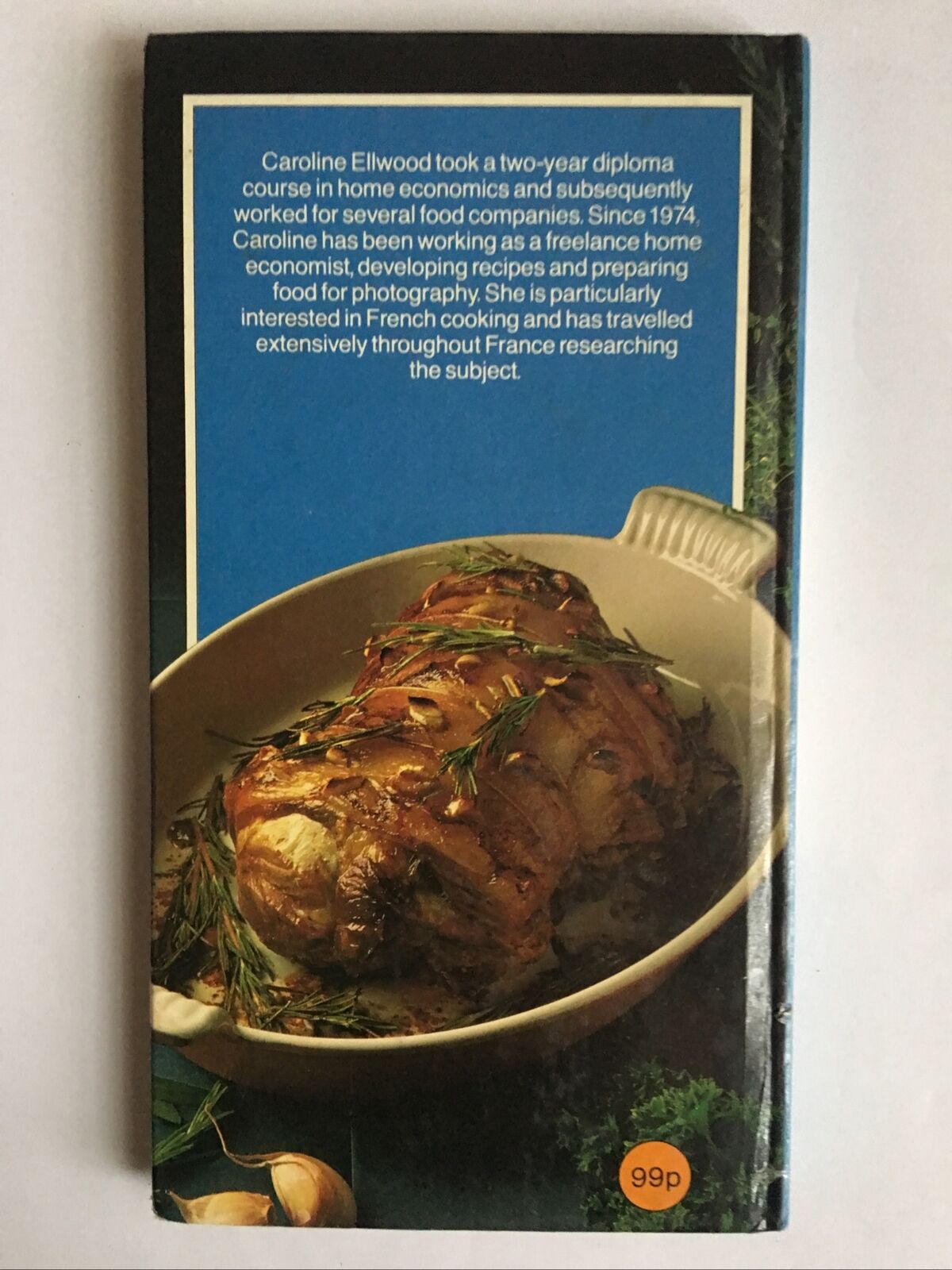 Cookbook The Sainsbury Book of FRENCH COOKING Caroline Ellwood HC Recipes Vtg