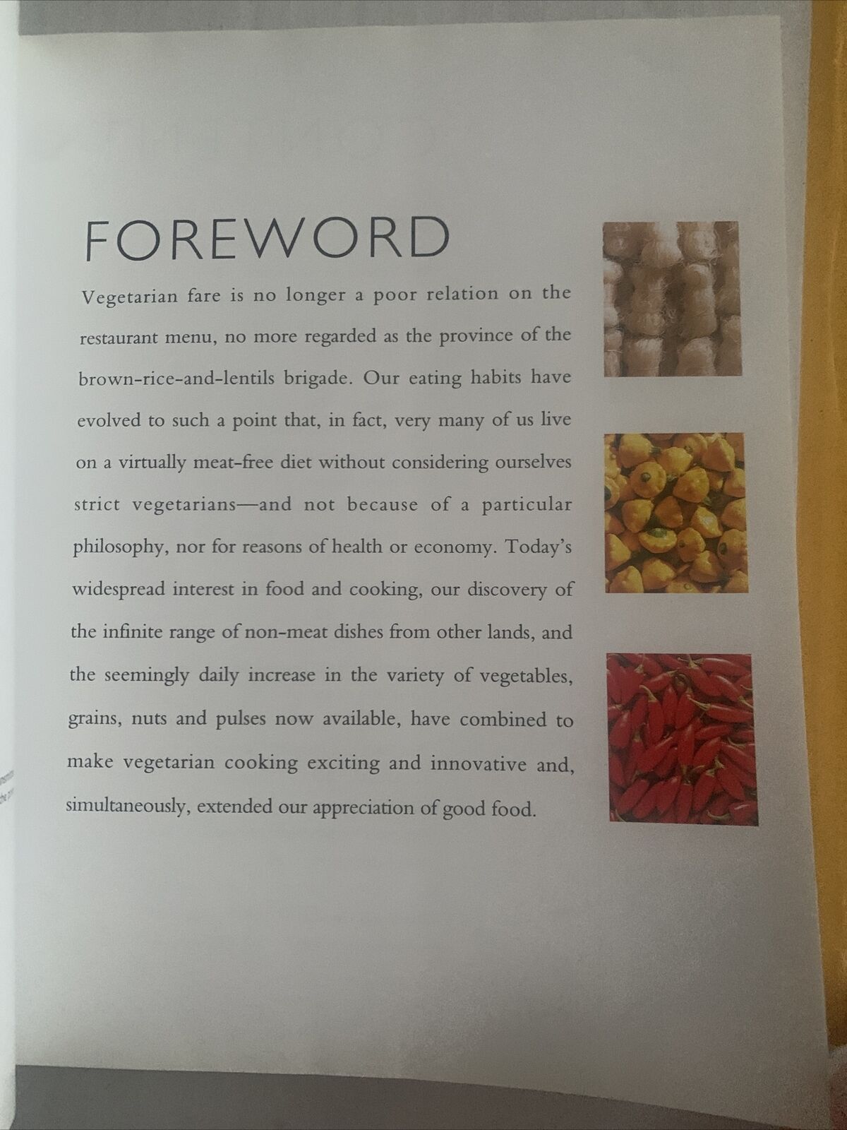 Cookbook The ESSENTIAL VEGETARIAN Murdoch Books 1997 Australia Recipe HC DJ NEW