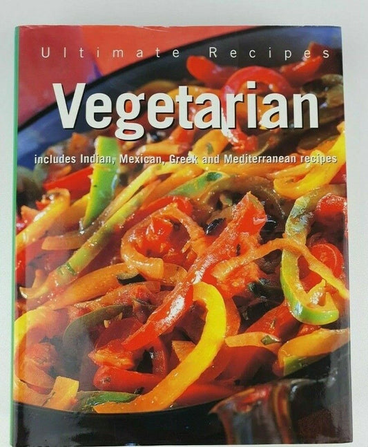 Cookbook ULTIMATE RECIPES VEGETARIAN by Parragon Plus HC DJ Large 2001 NEW