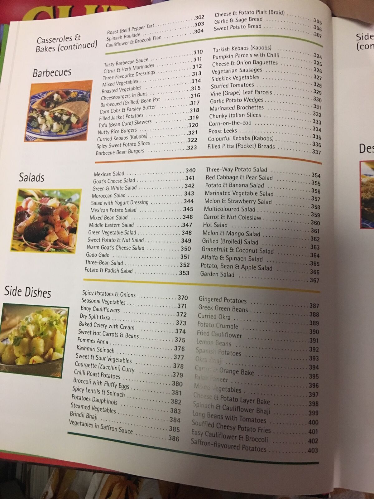 Cookbook ULTIMATE RECIPES VEGETARIAN by Parragon Plus HC DJ Large 2001 NEW