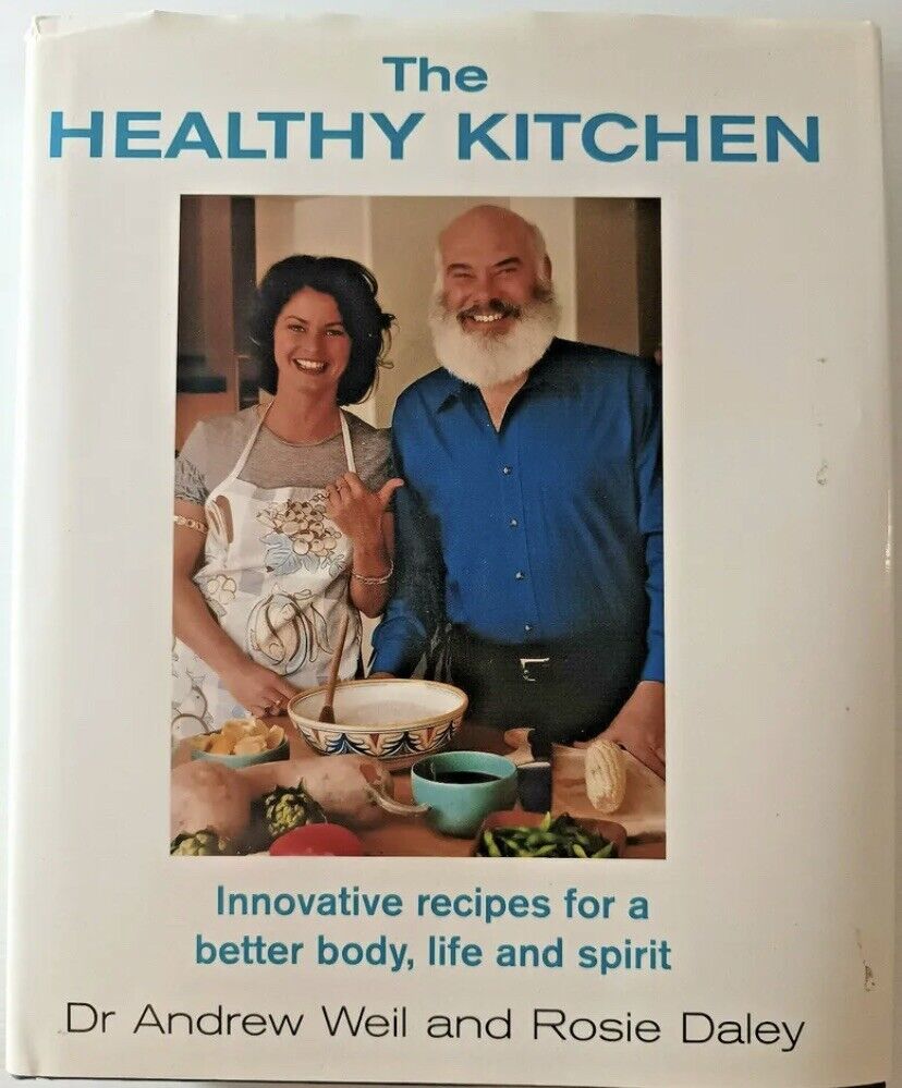 Cookbook The HEALTHY KITCHEN Recipes for a Better Body Life & Spirit HC DJ 2002