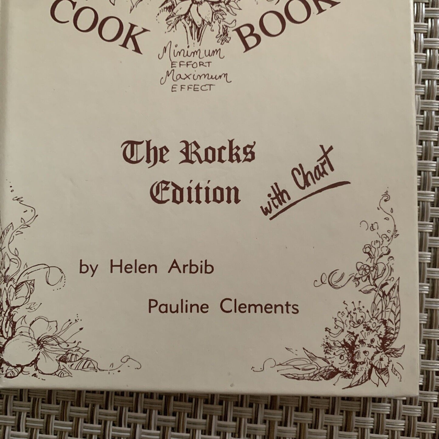 The TERRACE TIMES THE ROCKS Edition Slim Cookbook HC Recipes Helen Arbib 1976
