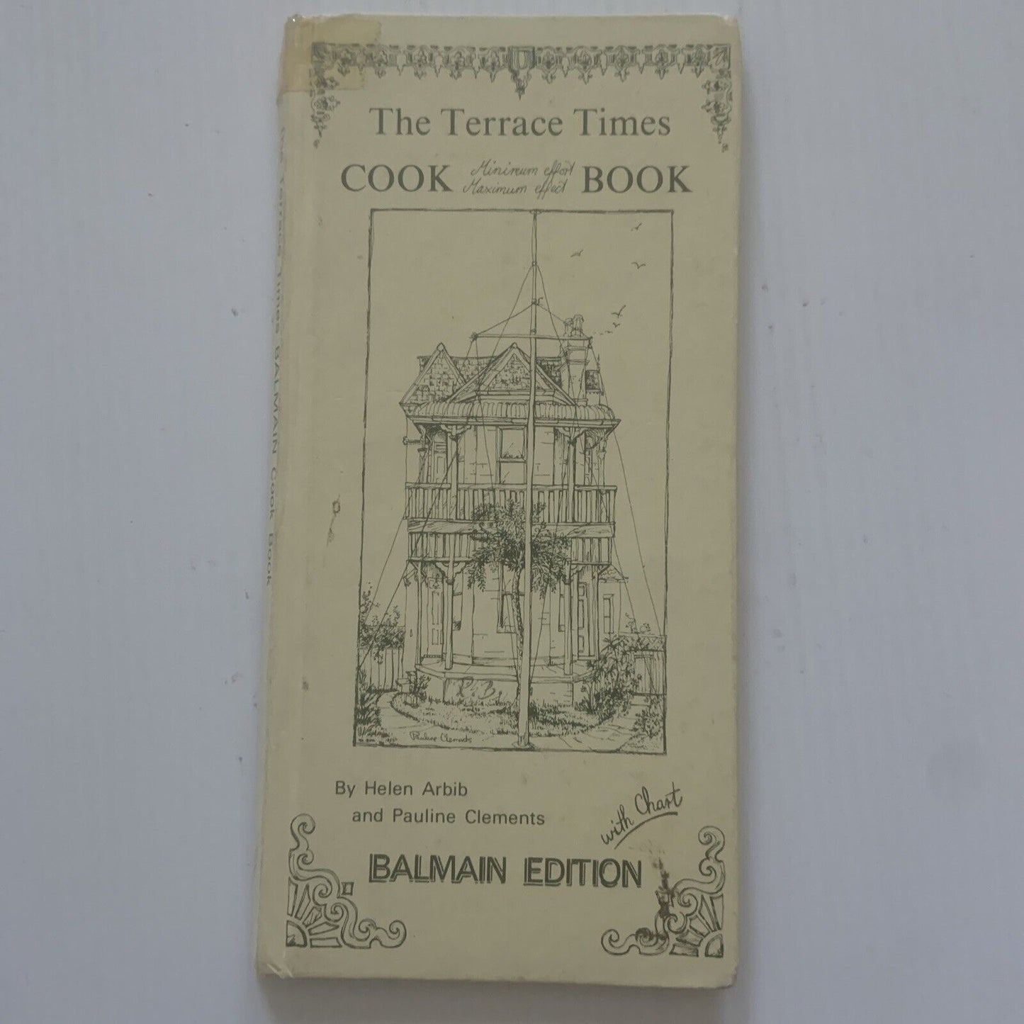 Cookbook The TERRACE TIMES BALMAIN Edition Slim HC Recipes by Helen Arbib 1978