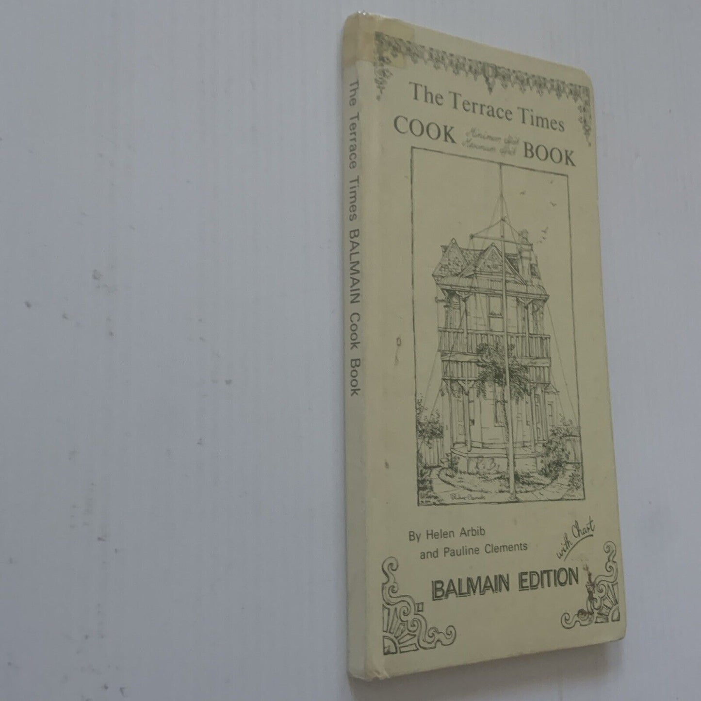 Cookbook The TERRACE TIMES BALMAIN Edition Slim HC Recipes by Helen Arbib 1978