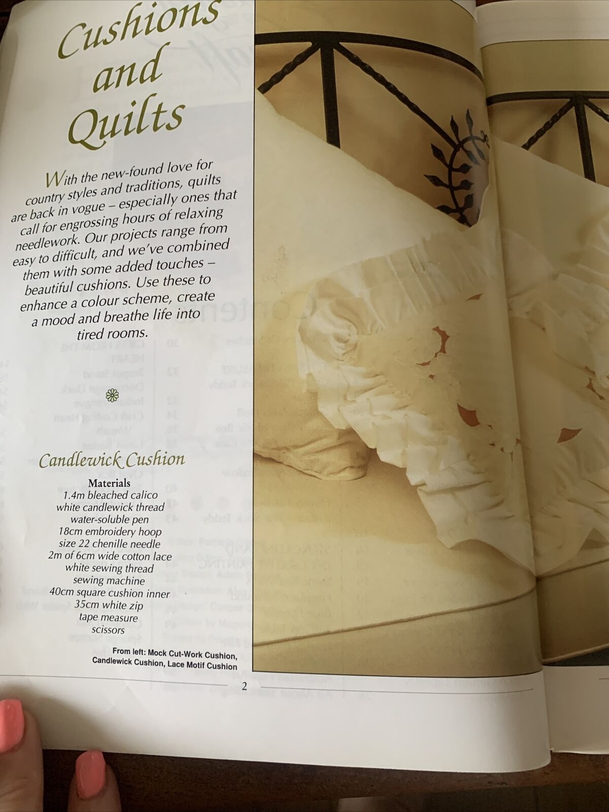 Molly Dye's Treasury of Craft Book Needlework Patterns Hints Sewing PB 1993