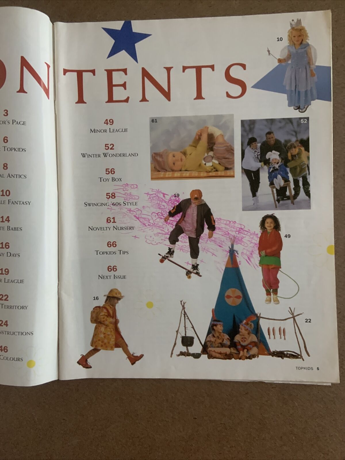 Pattern Book Topkids 40 Year Book 1997 No 43 Complete Kids Fashion Country Craft