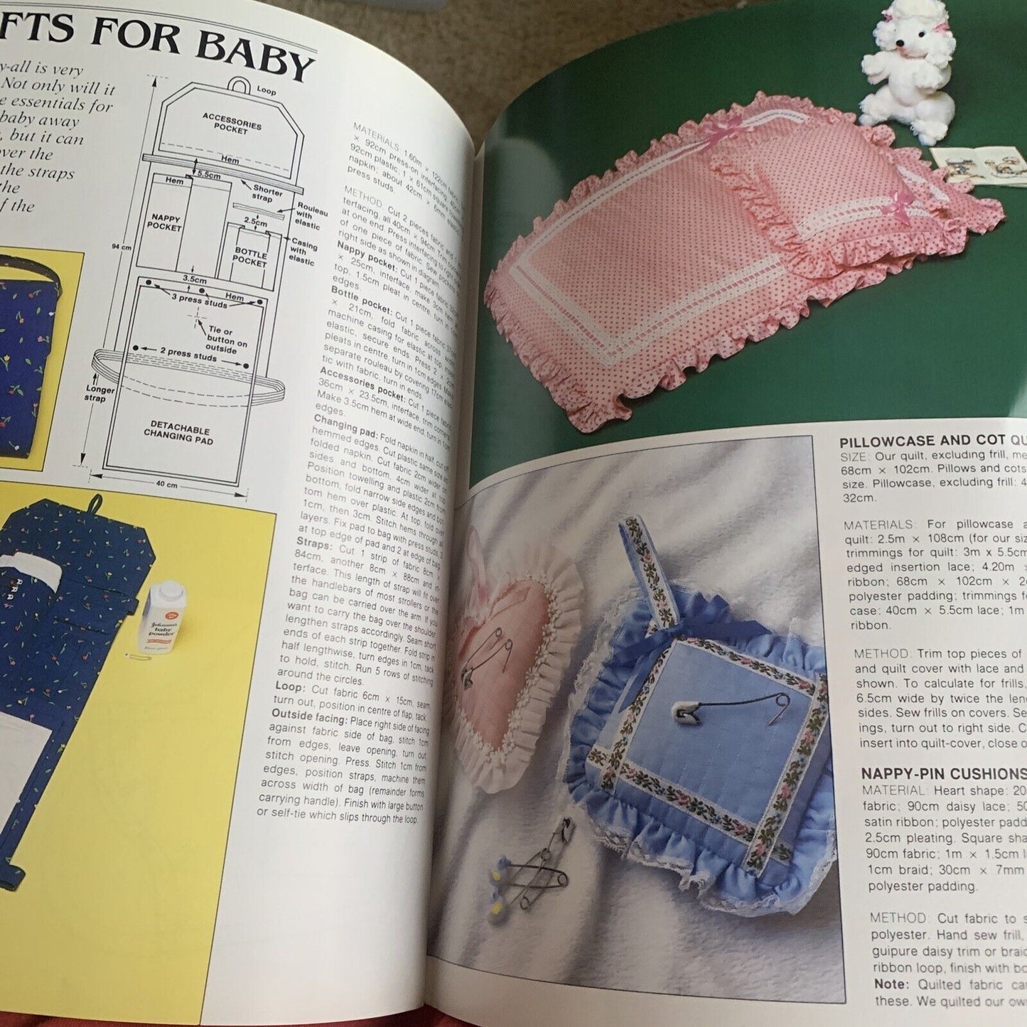 Vintage Needlework The Australian Womens Weekly Circa 80’s PATTERNS PB