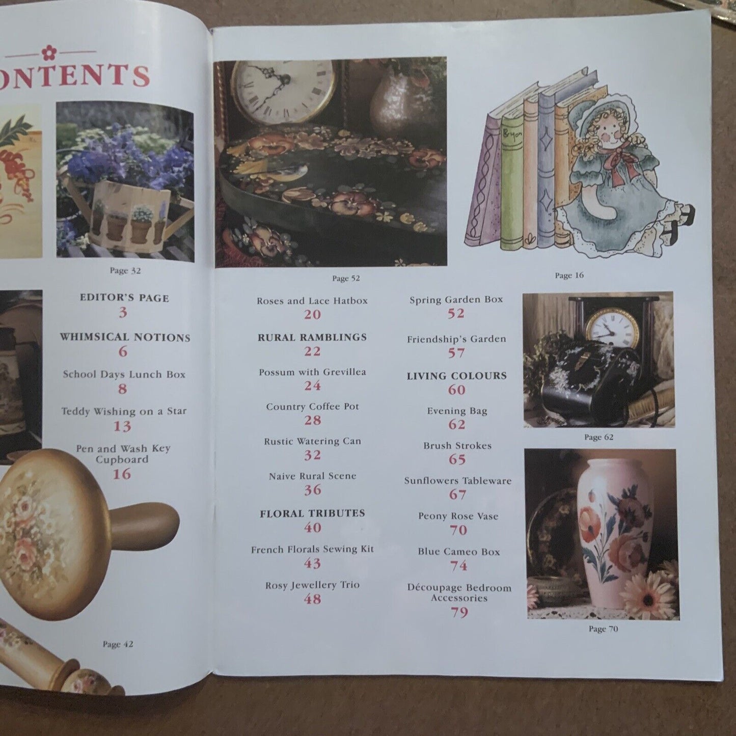 Art Craft Magazine FOLK ART Country Craft Collection Magazine 25 Patterns