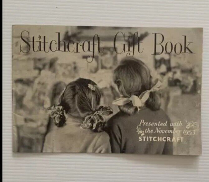 Vintage 1950’s Stitchcraft Gift Book November 1952 & 53  Craft Patterns Instruct