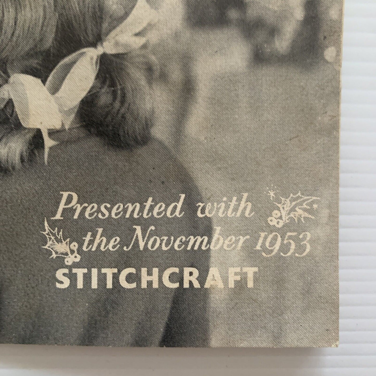 Vintage 1950’s Stitchcraft Gift Book November 1952 & 53  Craft Patterns Instruct