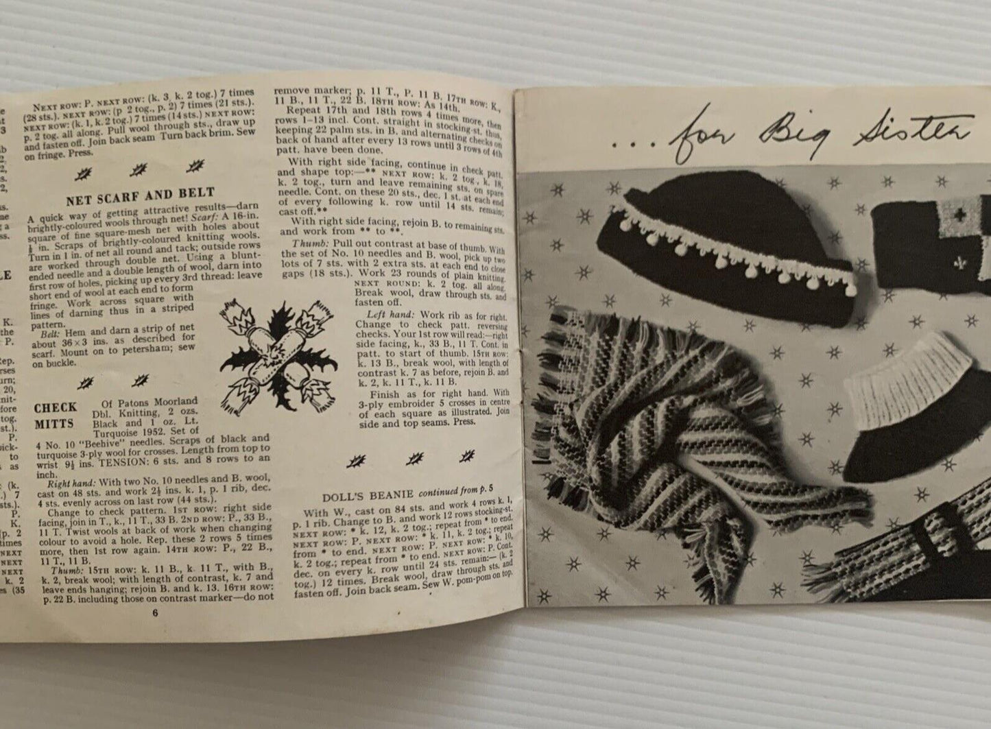 Vintage 1950’s Stitchcraft Gift Book November 1952 & 53  Craft Patterns Instruct