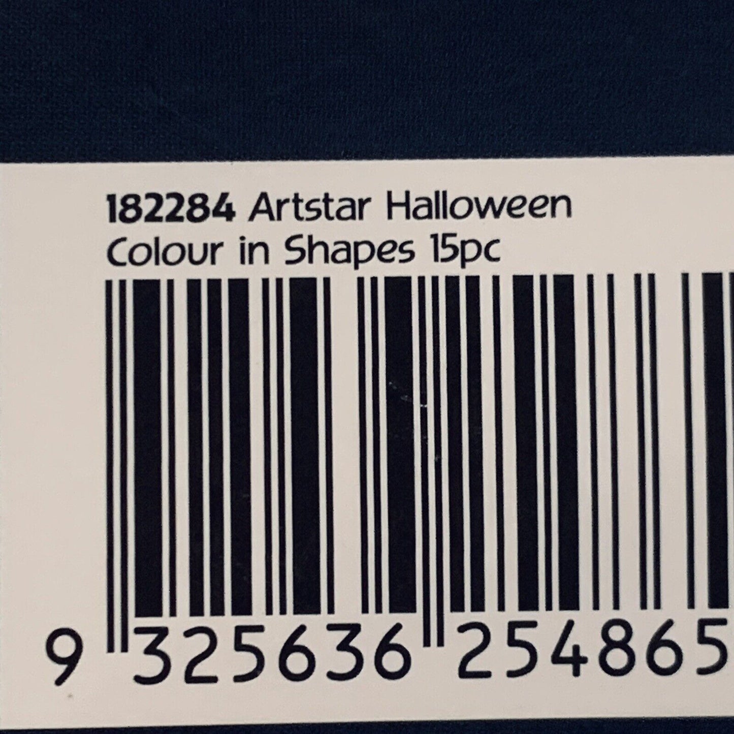 ART STAR Halloween Paper Shapes 15 Pk 5 Designs Spooktacular Easy Fun Craft NEW