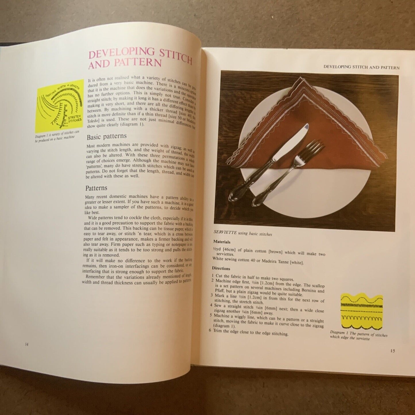 HC Book MOYRA McNeill's Machine Embroidery Made Easy 1992 Craft DIY How To Guide