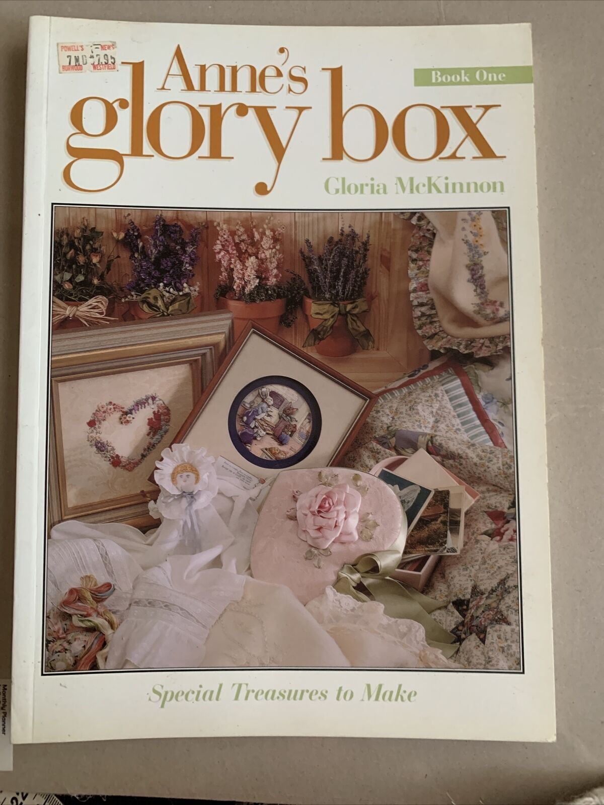 Anne's Glory Box 1 | 2 |3 Embroidery Quilting Decoupage Smocking 3 Issues