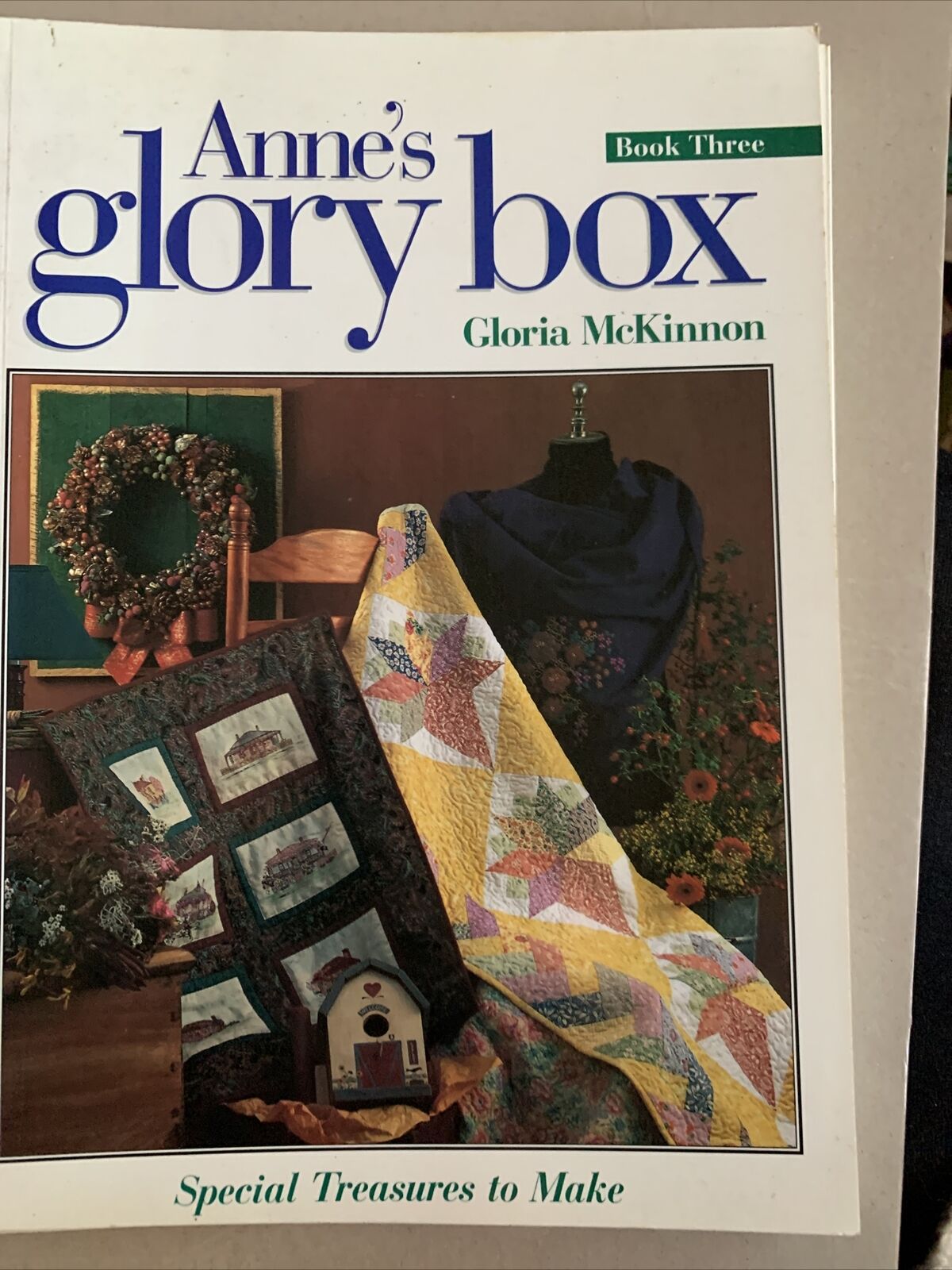 Anne's Glory Box 1 | 2 |3 Embroidery Quilting Decoupage Smocking 3 Issues