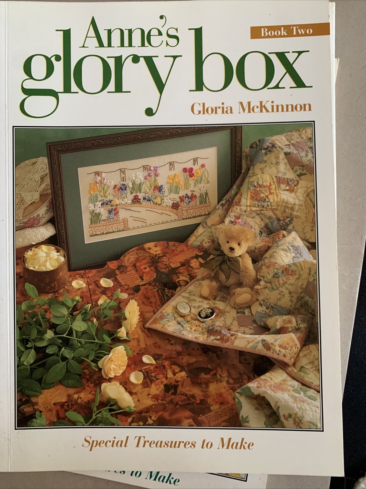 Anne's Glory Box 1 | 2 |3 Embroidery Quilting Decoupage Smocking 3 Issues