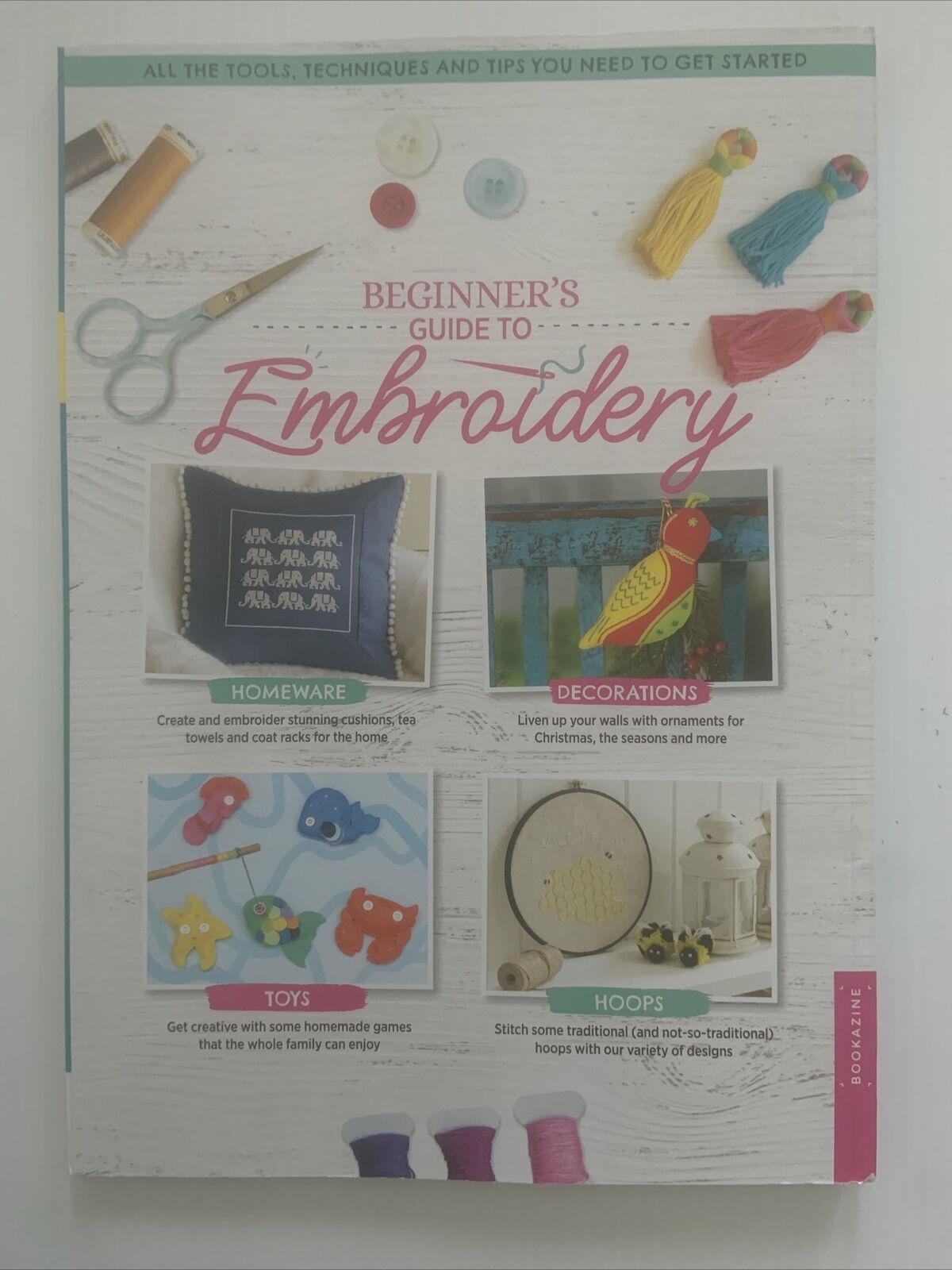 Bookazine Beginner’s Guide To Embroidery Let's Make 2021 Issue 67 Magazine  NEW